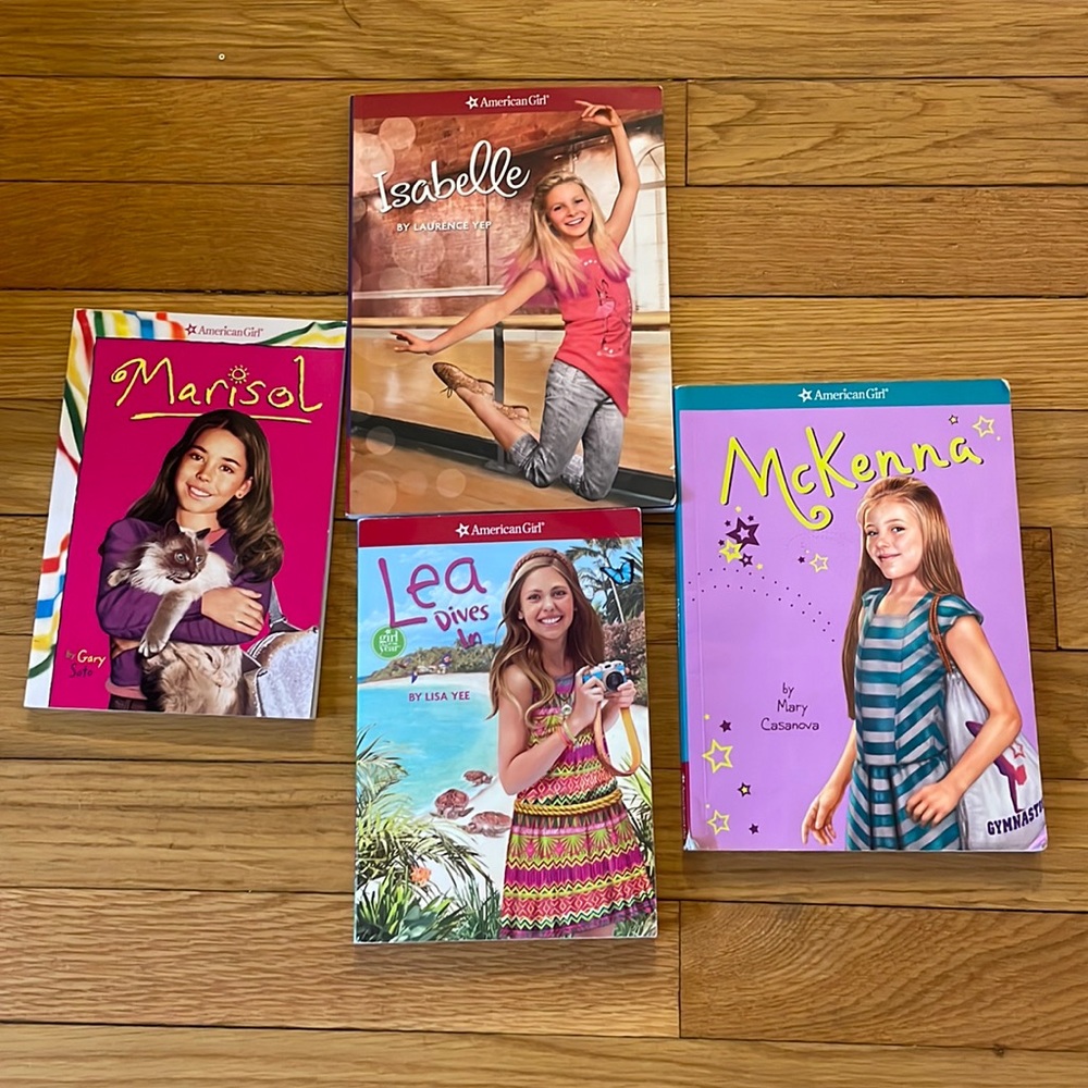 4 American Girl books